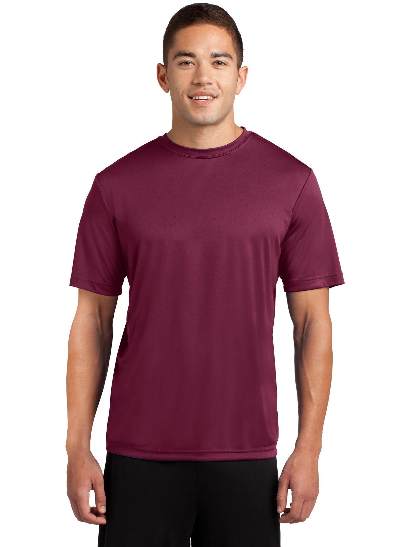Sport-Tek Tall PosiCharge Competitor Tee-Regular-Sport-Tek-Cardinal-LT-Thread Logic