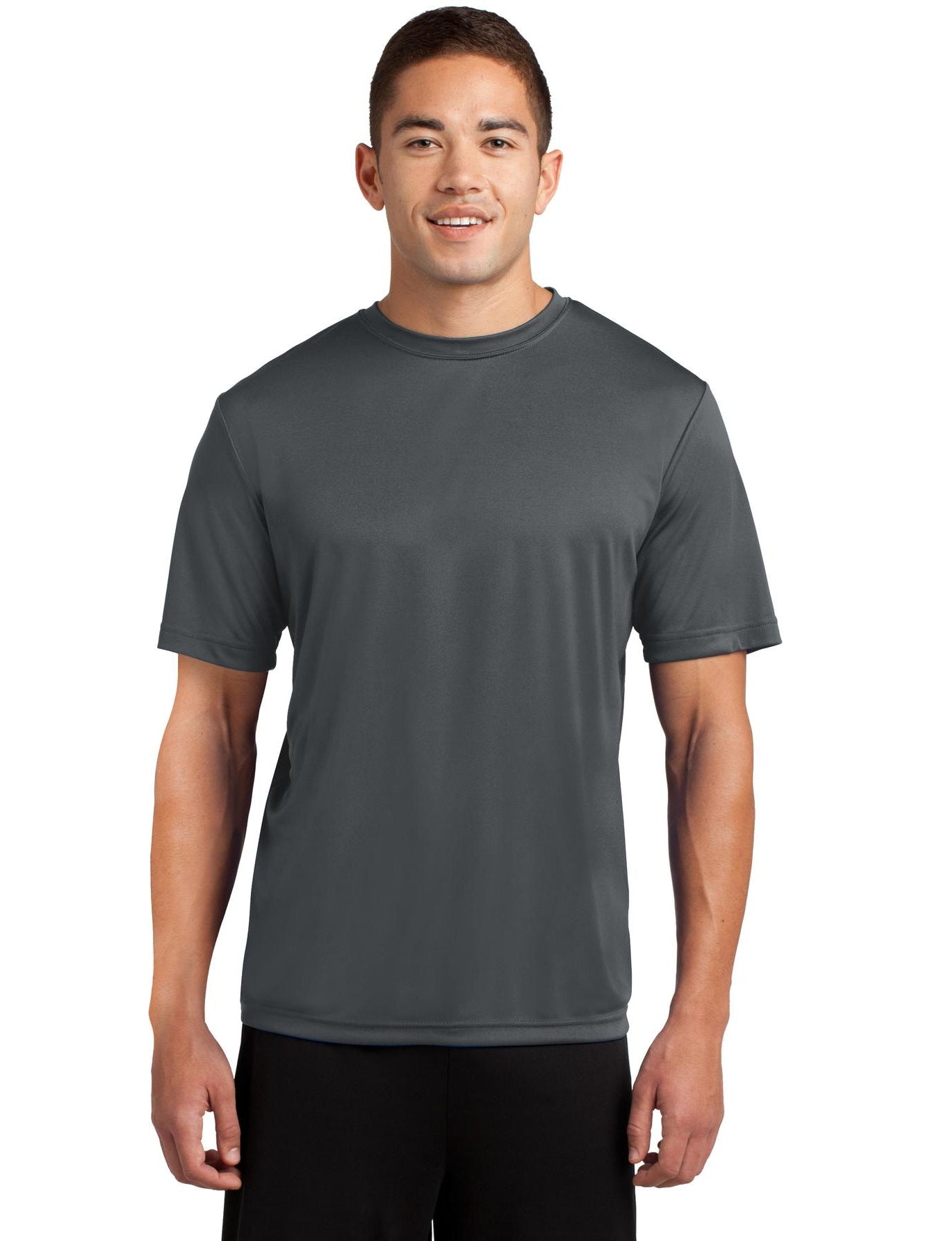 Sport-Tek Tall PosiCharge Competitor Tee-Regular-Sport-Tek-Iron Grey-LT-Thread Logic