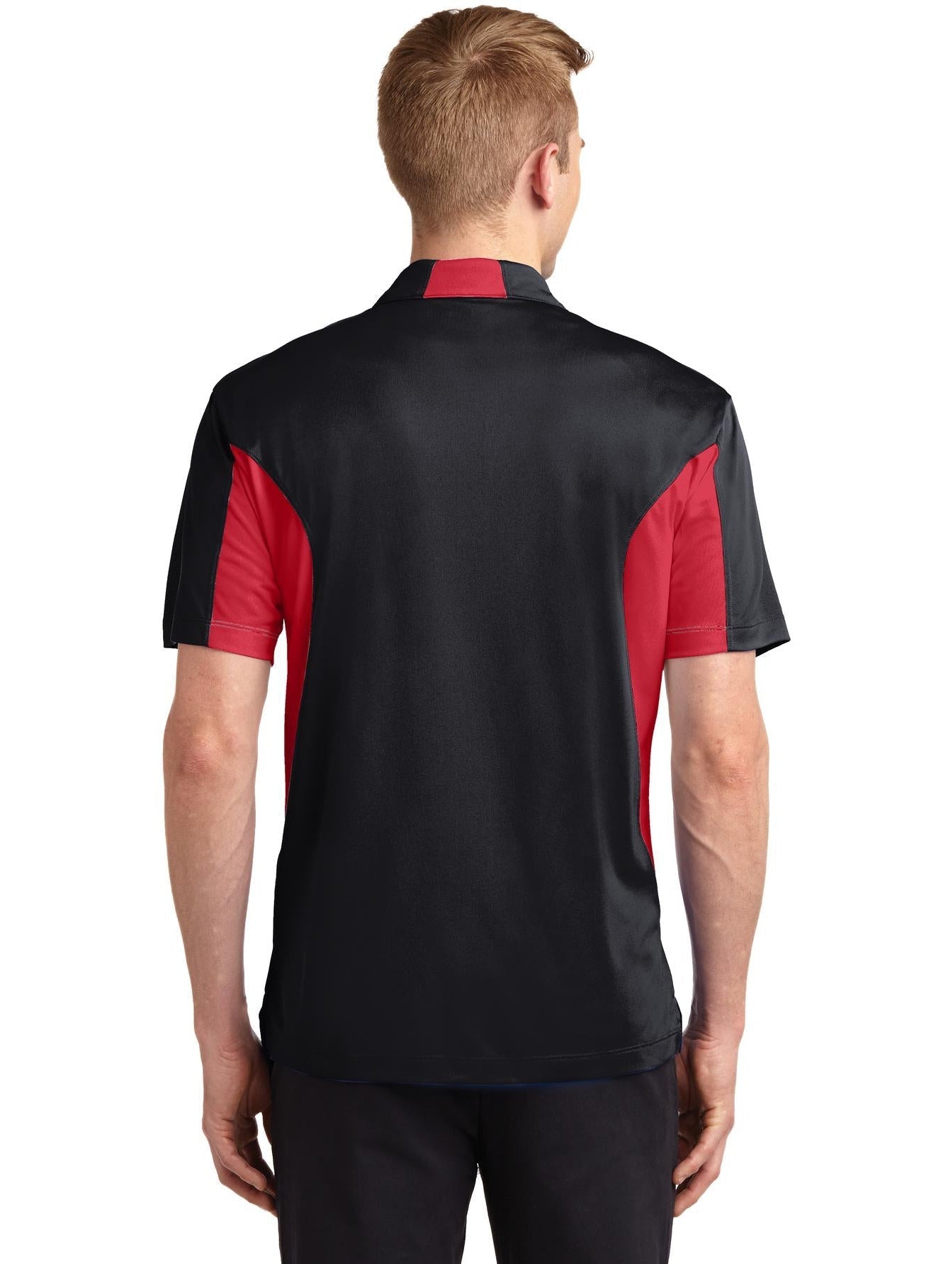 no-logo Sport-Tek Tall Side Blocked Sport Wick Polo-Regular-Sport-Tek-Thread Logic