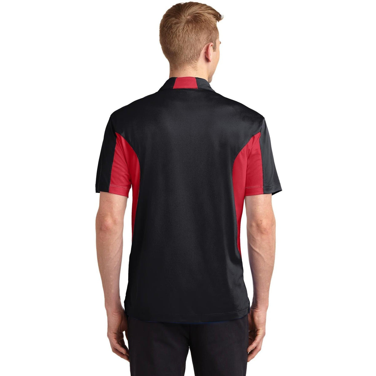 no-logo Sport-Tek Tall Side Blocked Sport Wick Polo-Regular-Sport-Tek-Thread Logic