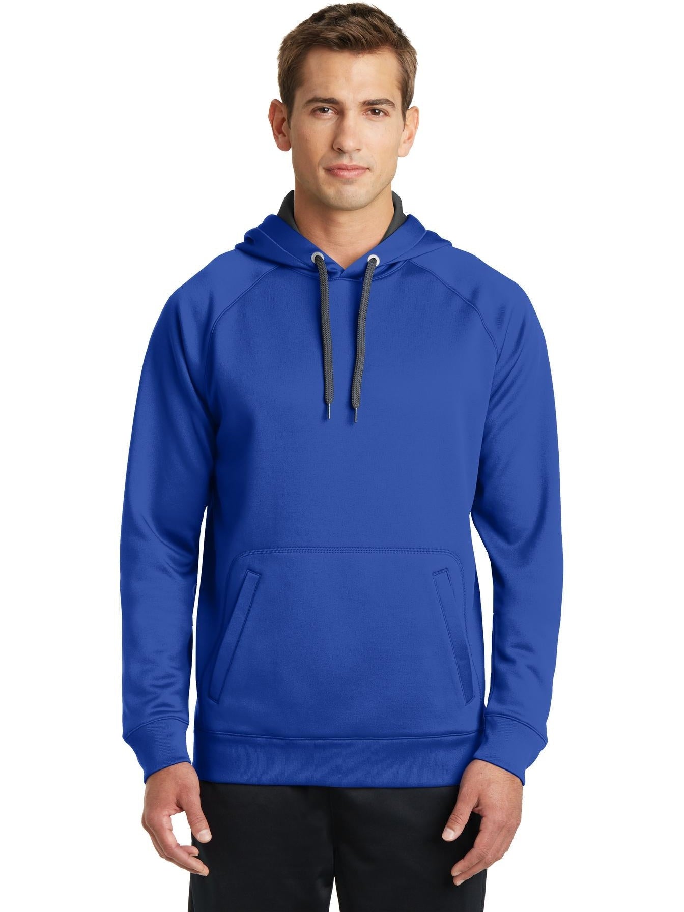 Sport-Tek Tech Fleece Hooded Sweatshirt-Regular-Sport-Tek-True Royal-S-Thread Logic