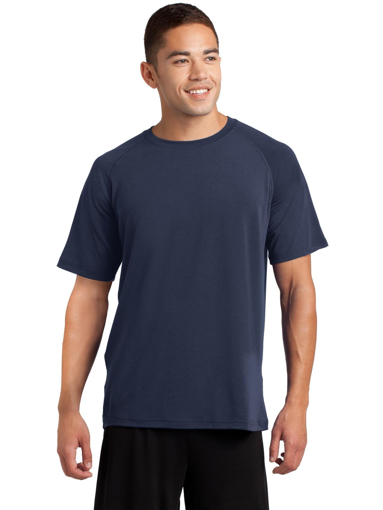 Sport-Tek Ultimate Performance Crew-Regular-Sport-Tek-True Navy-S-Thread Logic
