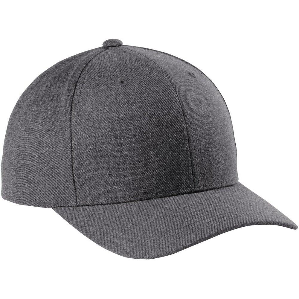 no-logo Sport-Tek Yupoong Curve Bill Snapback Cap