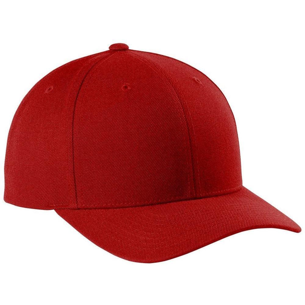 no-logo Sport-Tek Yupoong Curve Bill Snapback Cap