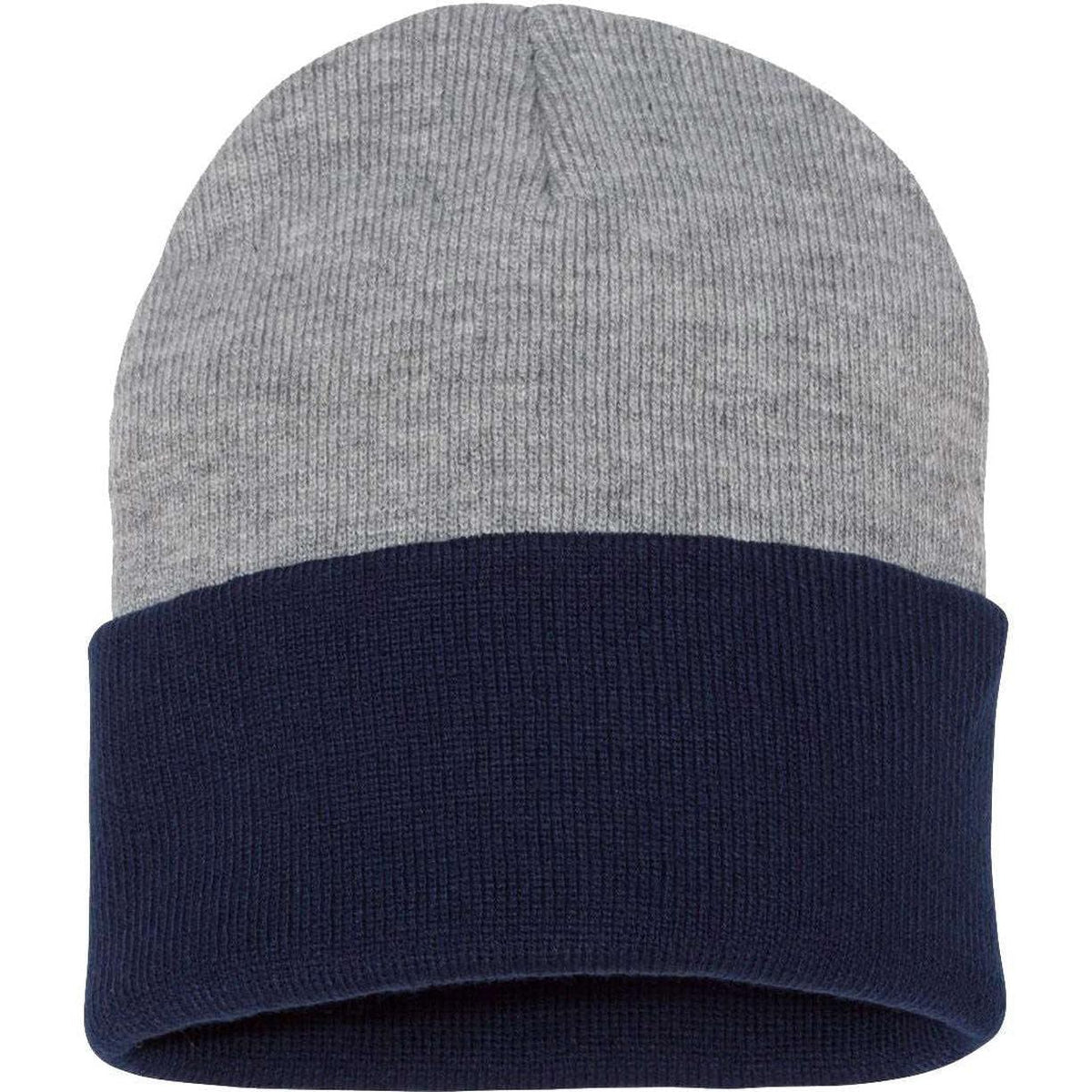 no-logo Sportsman Colorblocked 12" Cuffed Beanie-Headwear - Winter-Sportsman-Thread Logic