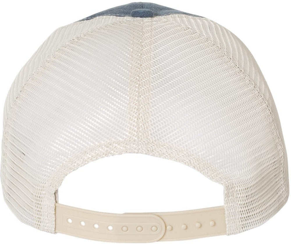 no-logo Sportsman Pigment-Dyed Trucker Cap-Headwear-Sportsman-Thread Logic