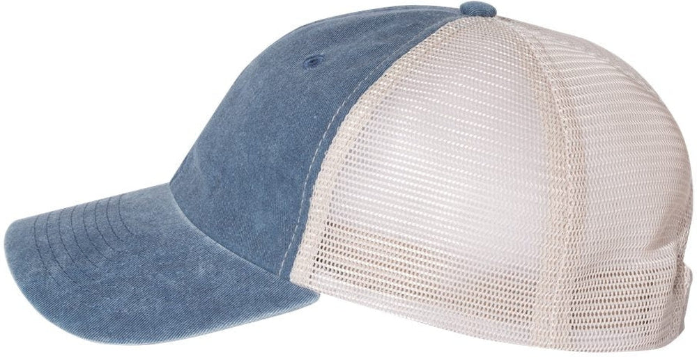 no-logo Sportsman Pigment-Dyed Trucker Cap-Headwear-Sportsman-Thread Logic