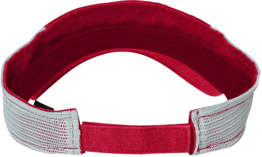 no-logo Sportsman Pigment-Dyed Trucker Visor-Headwear-Sportsman-Thread Logic