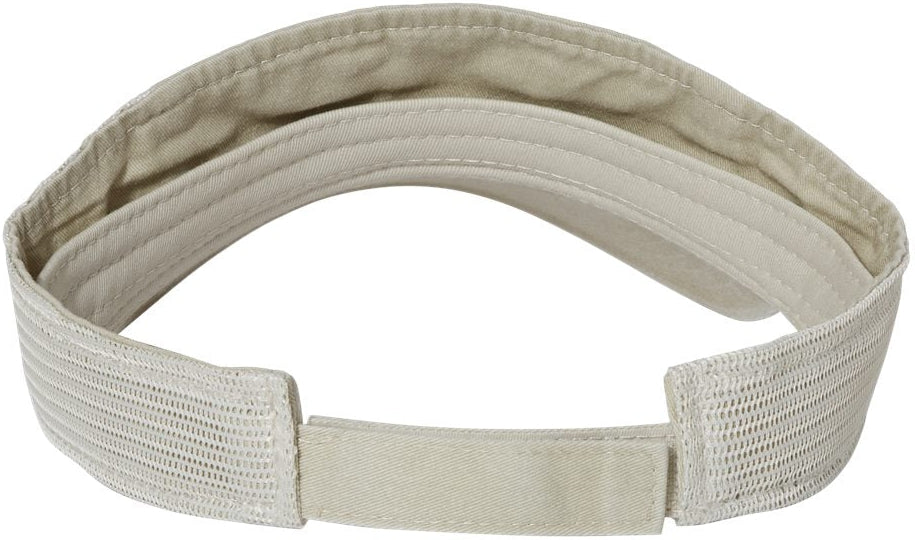 no-logo Sportsman Pigment-Dyed Trucker Visor-Headwear-Sportsman-Thread Logic