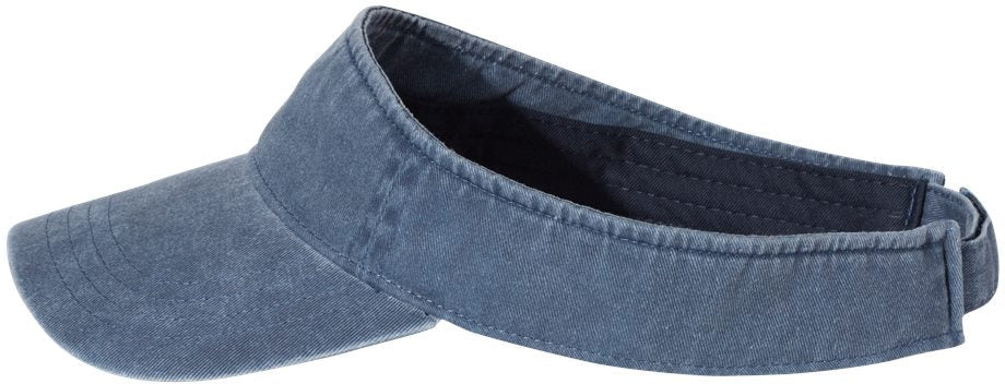 no-logo Sportsman Pigment-Dyed Visor-Headwear-Sportsman-Thread Logic