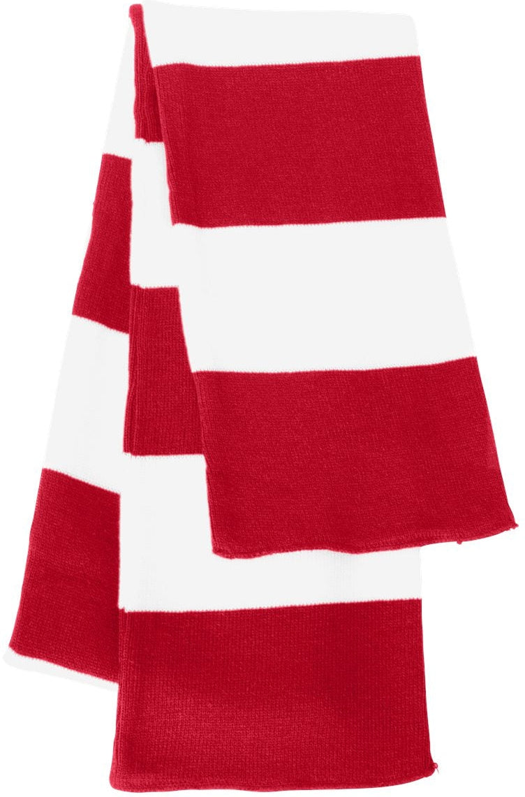 no-logo Sportsman Rugby-Striped Knit Scarf-Headwear - Winter-Sportsman-Thread Logic