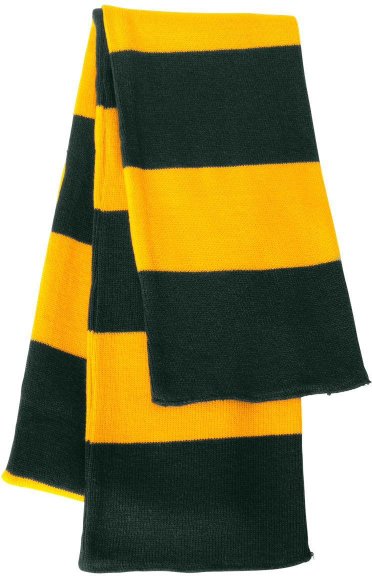 no-logo Sportsman Rugby-Striped Knit Scarf-Headwear - Winter-Sportsman-Thread Logic