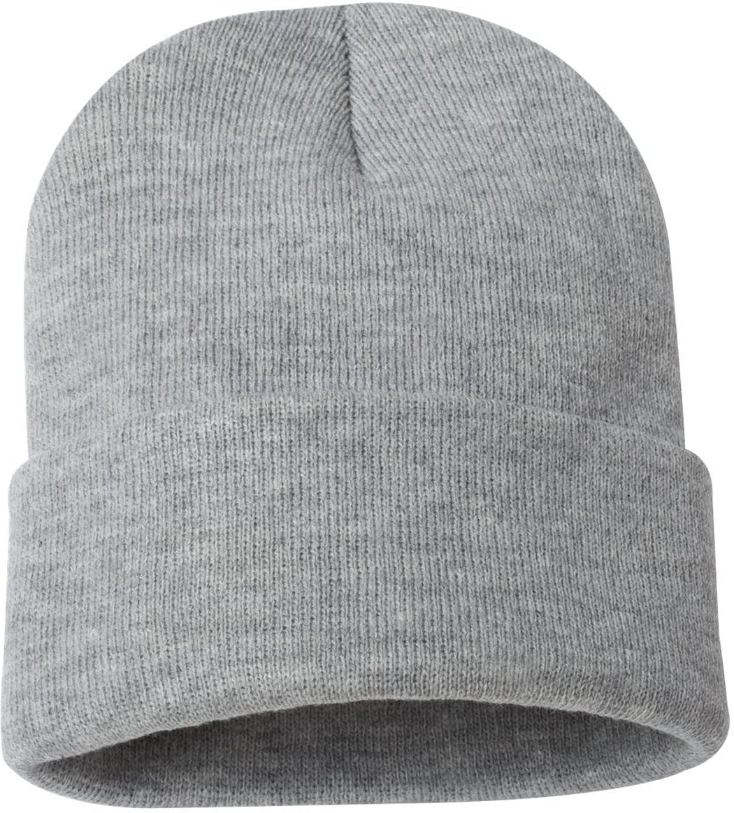 Sportsman Solid 12" Cuffed Beanie
