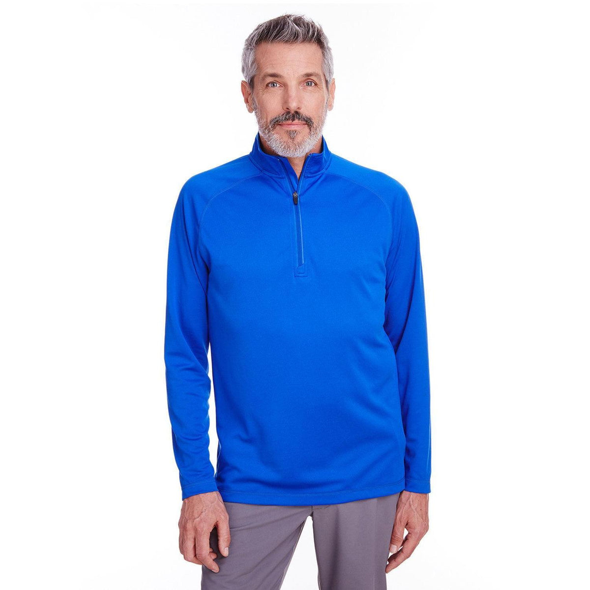logo-left Spyder Freestyle Half-Zip Pullover-Quarter Zips-Spyder-Royal-S-Thread Logic