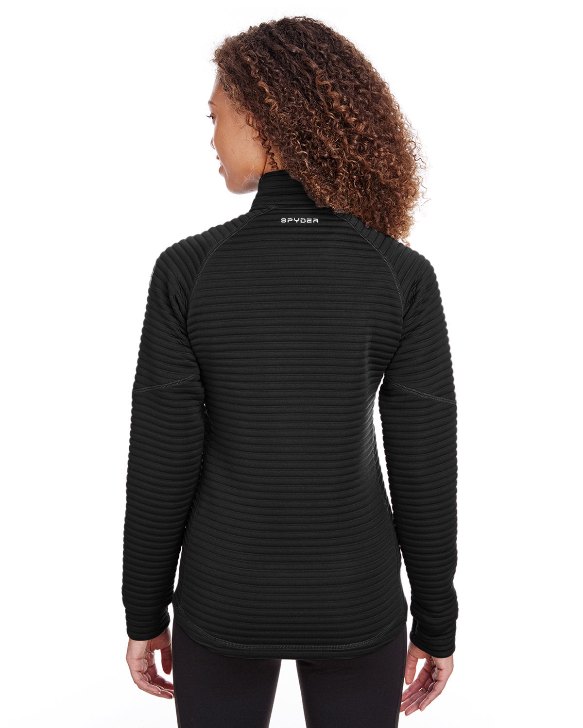 no-logo Spyder Ladies Capture Quarter-Zip Fleece-Ladies Layering-Spyder-Thread Logic