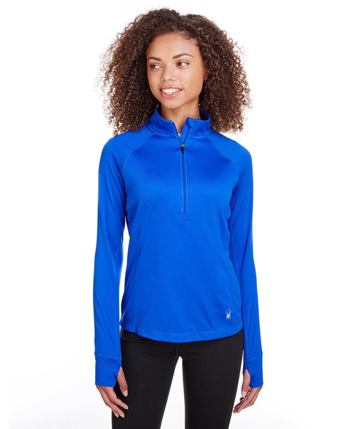 Spyder Ladies Freestyle Half-Zip Pullover-Ladies Layering-Spyder-Royal-S-Thread Logic
