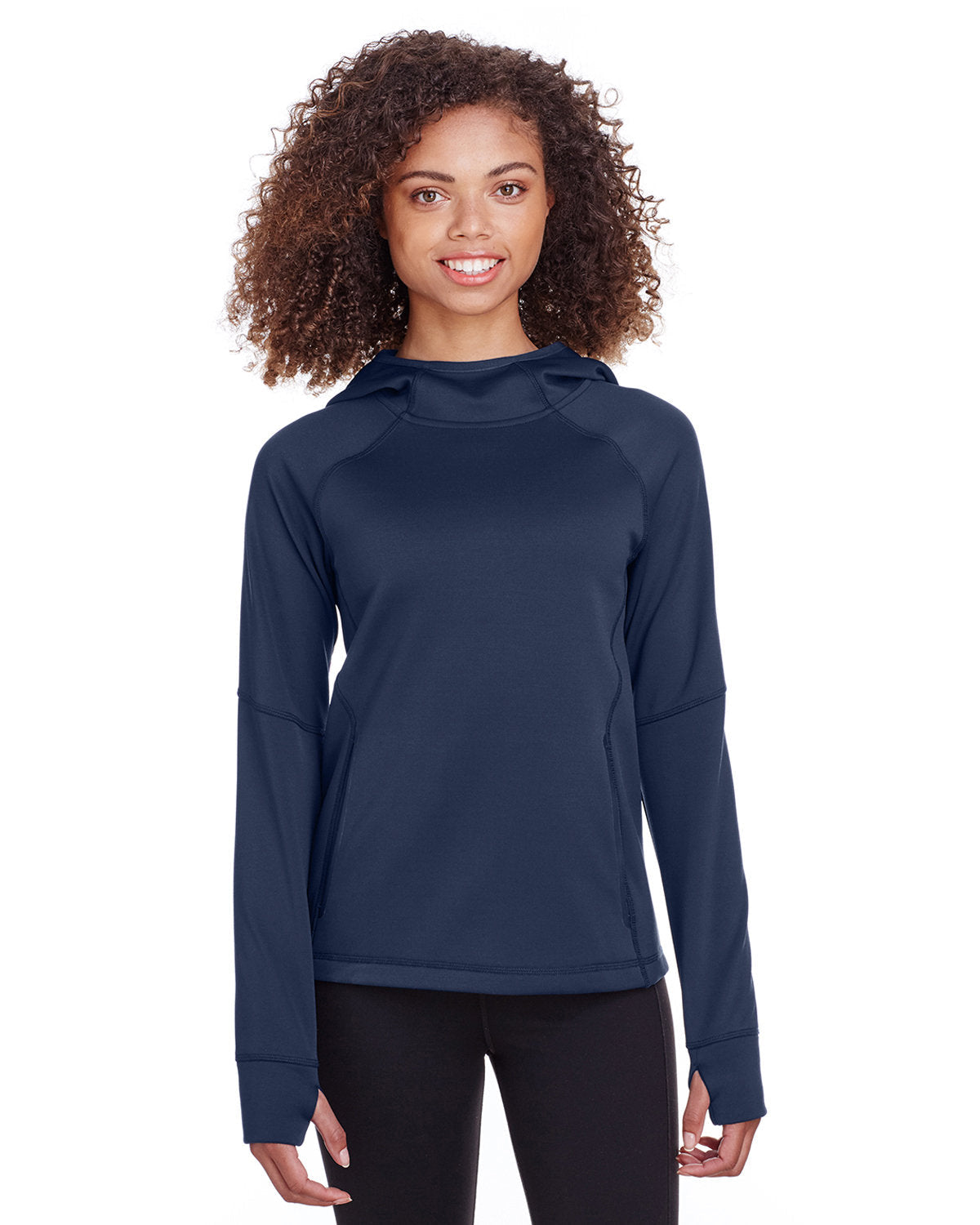Spyder Ladies Hayer Hooded Sweatshirt-Ladies Layering-Spyder-Frontier-S-Thread Logic
