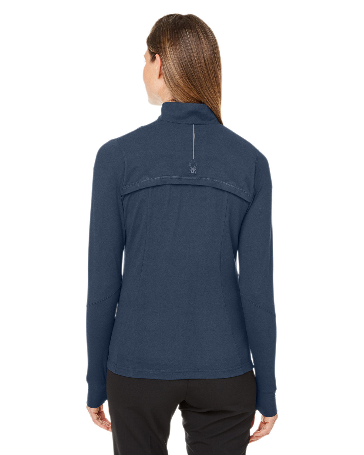 no-logo Spyder Ladies Spyre Quarter-Zip-Ladies Layering-Spyder-Thread Logic