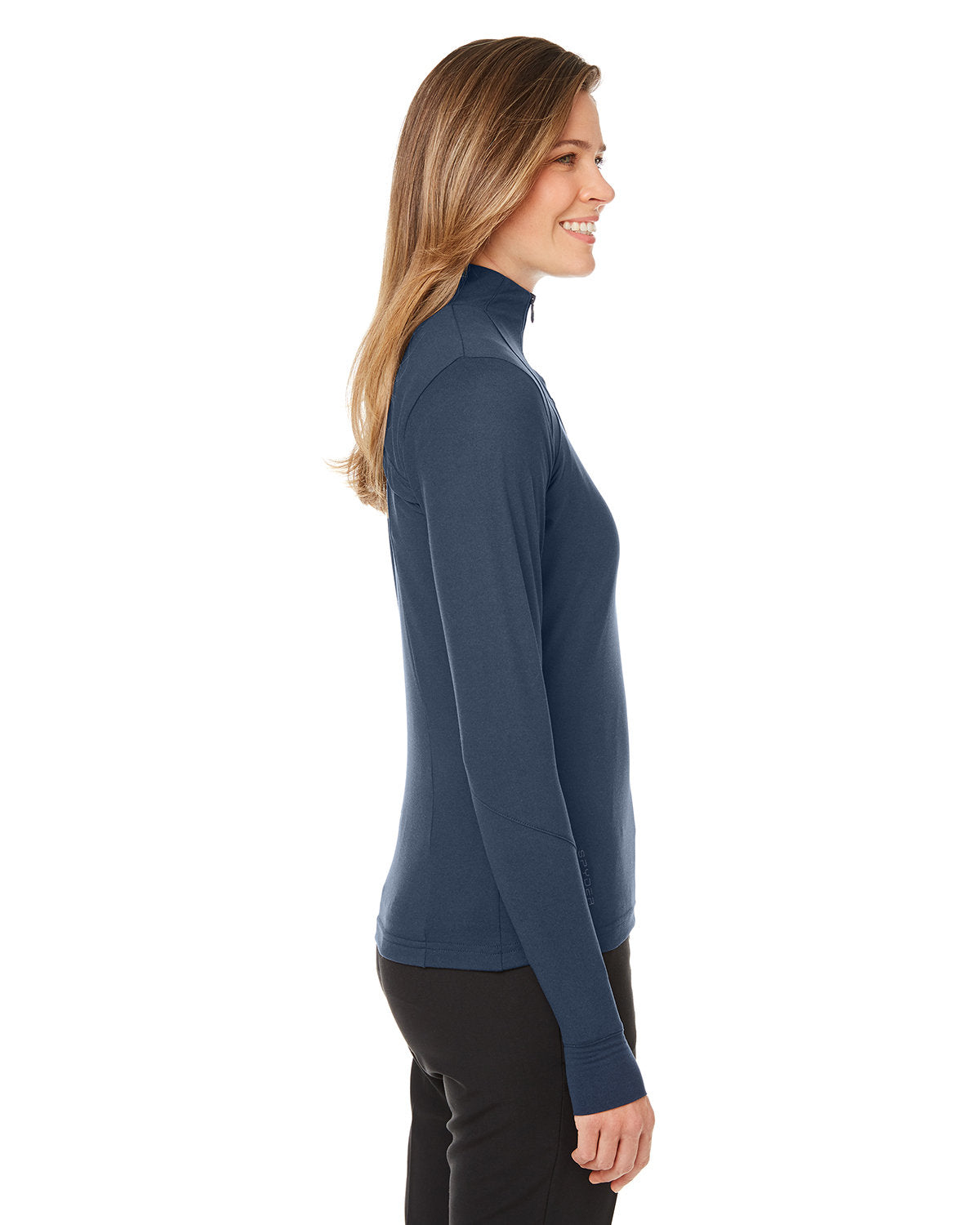no-logo Spyder Ladies Spyre Quarter-Zip-Ladies Layering-Spyder-Thread Logic