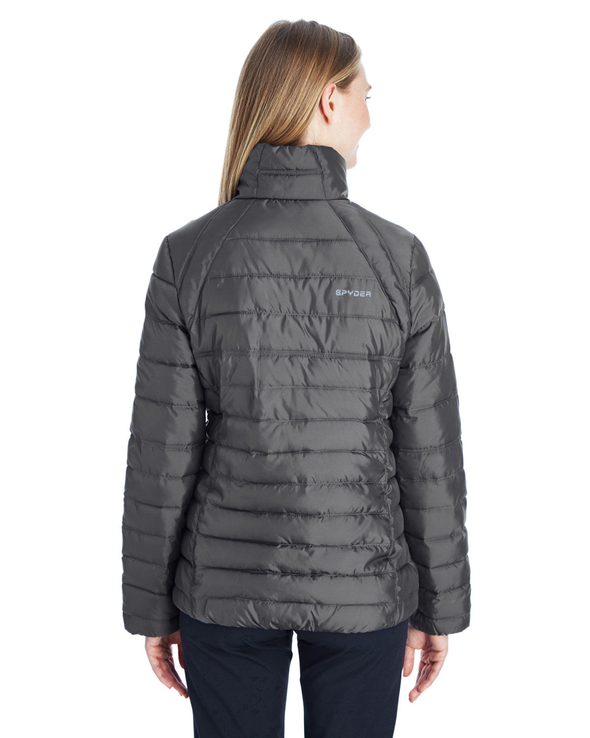 no-logo Spyder Ladies Supreme Insulated Puffer Jacket-Ladies Jackets-Spyder-Thread Logic