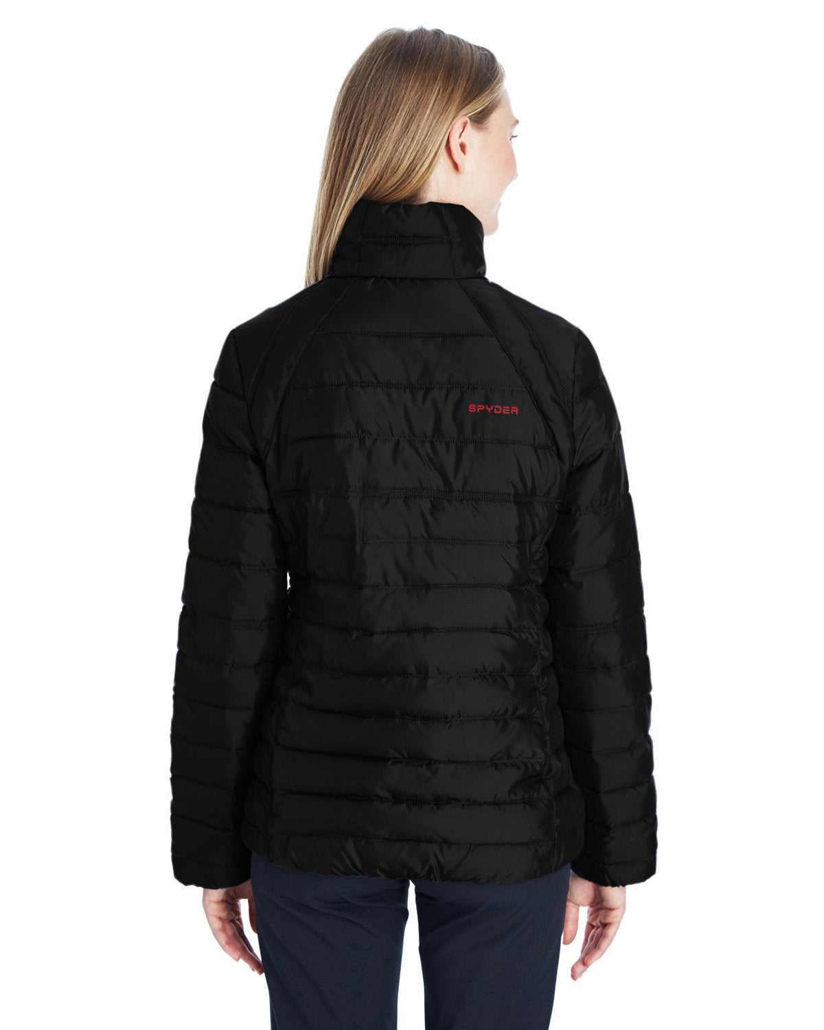 no-logo Spyder Ladies Supreme Insulated Puffer Jacket-Ladies Jackets-Spyder-Thread Logic
