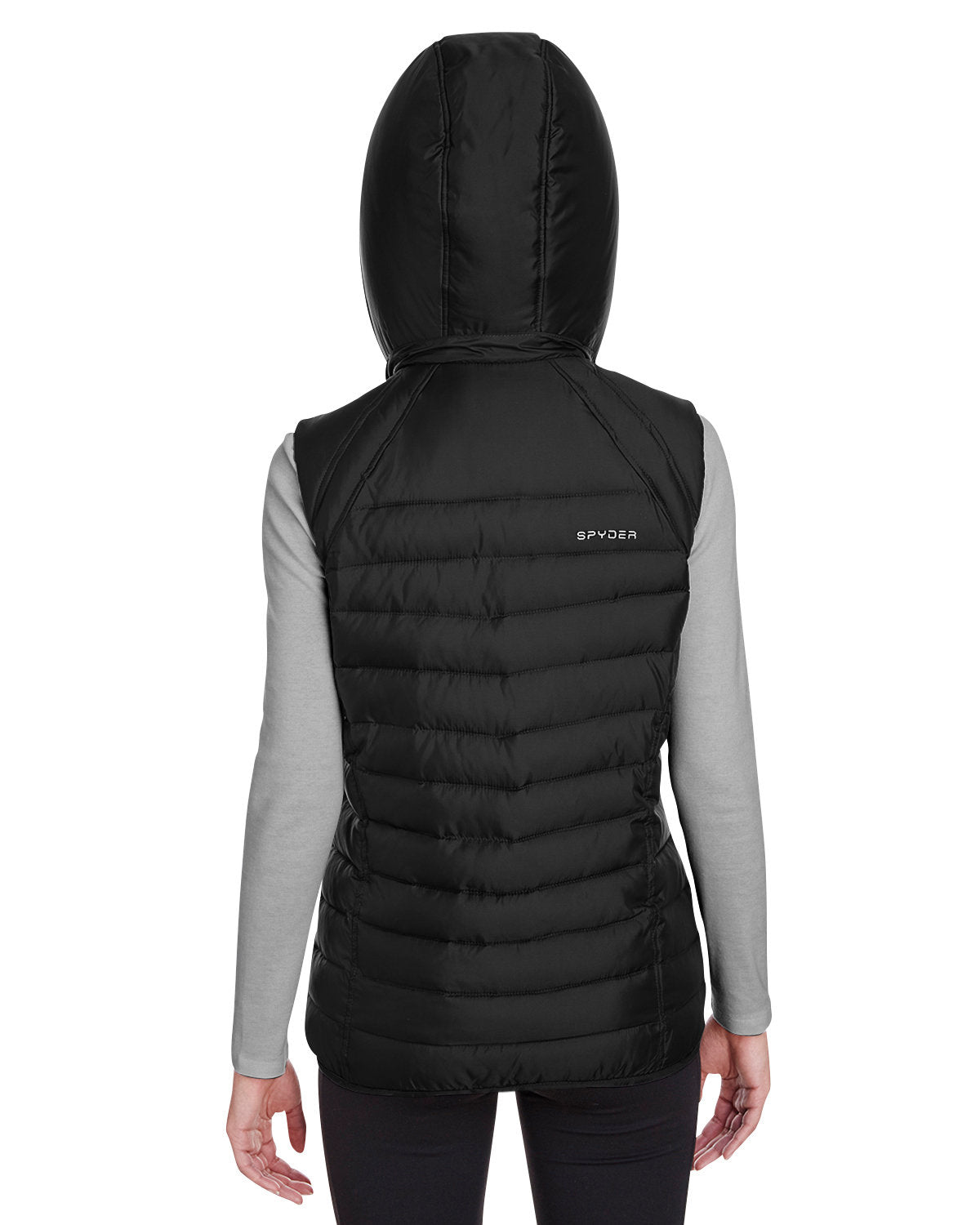 no-logo Spyder Ladies Supreme Puffer Vest-Ladies Layering-Spyder-Thread Logic