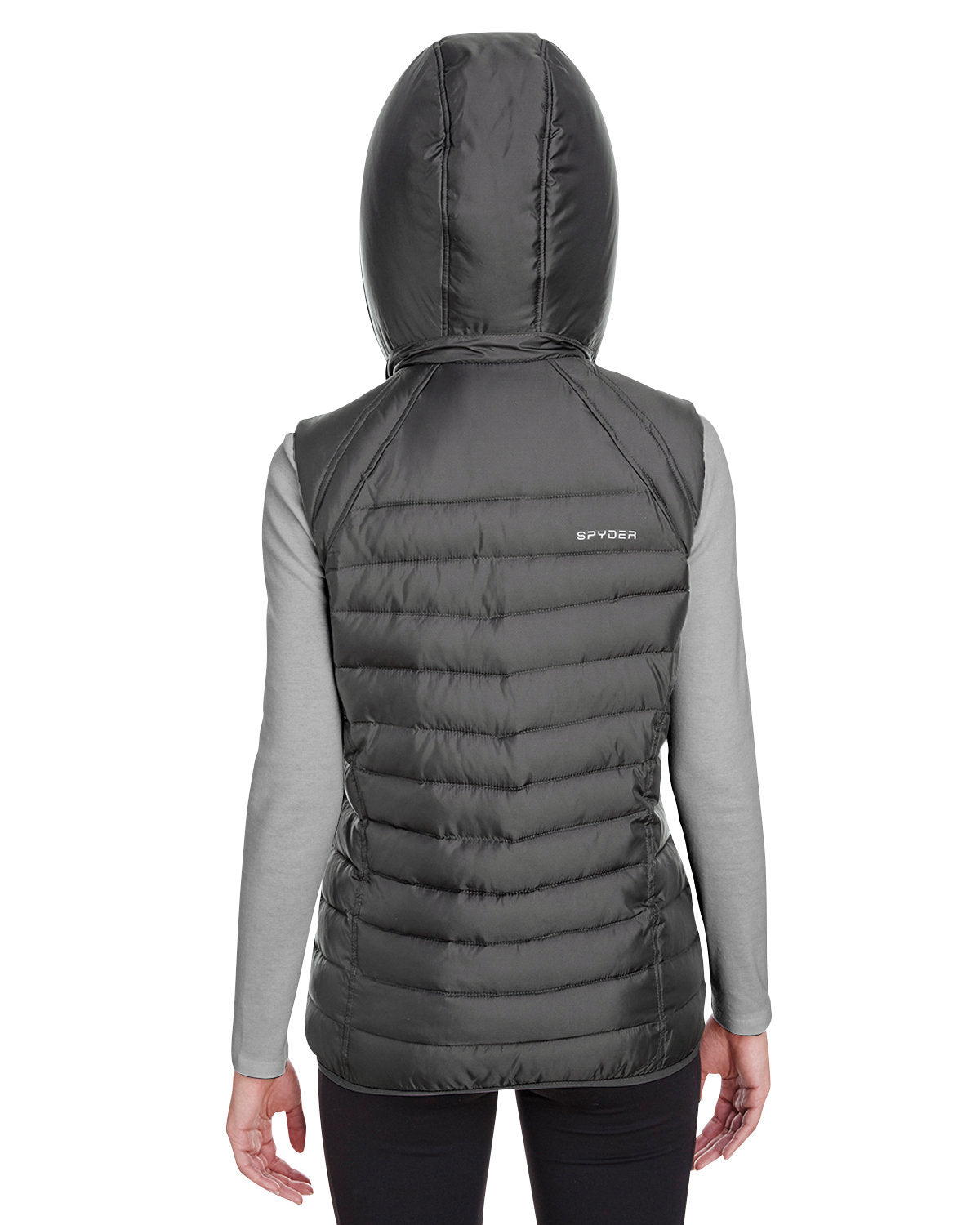 no-logo Spyder Ladies Supreme Puffer Vest-Ladies Layering-Spyder-Thread Logic