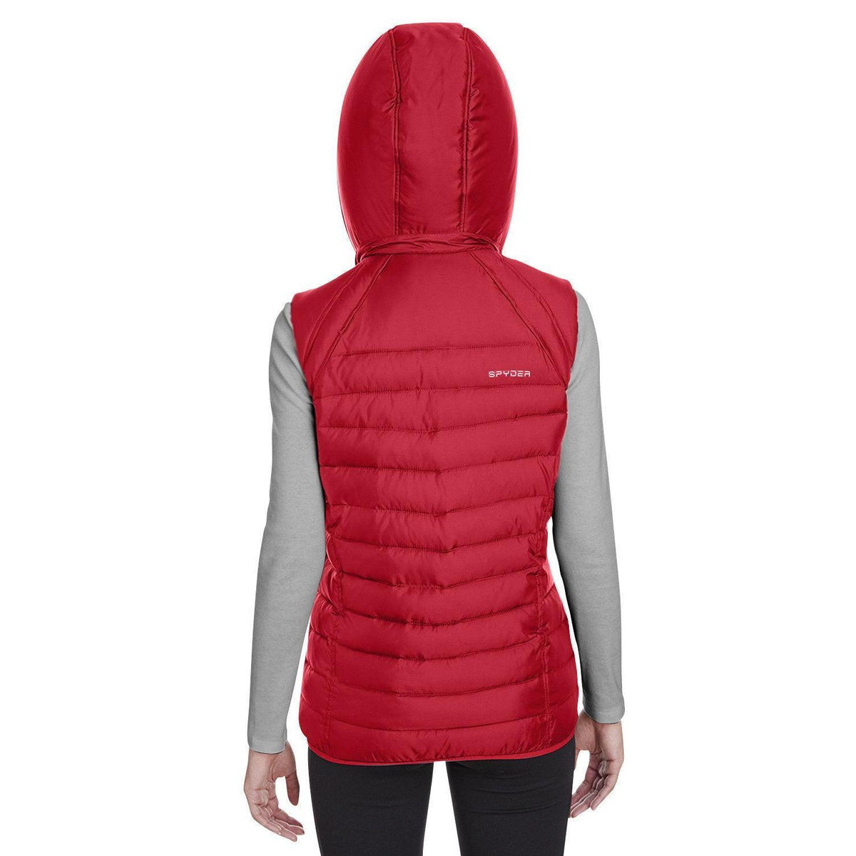 no-logo Spyder Women's Supreme Puffer Vest-Vests-Spyder-Thread Logic