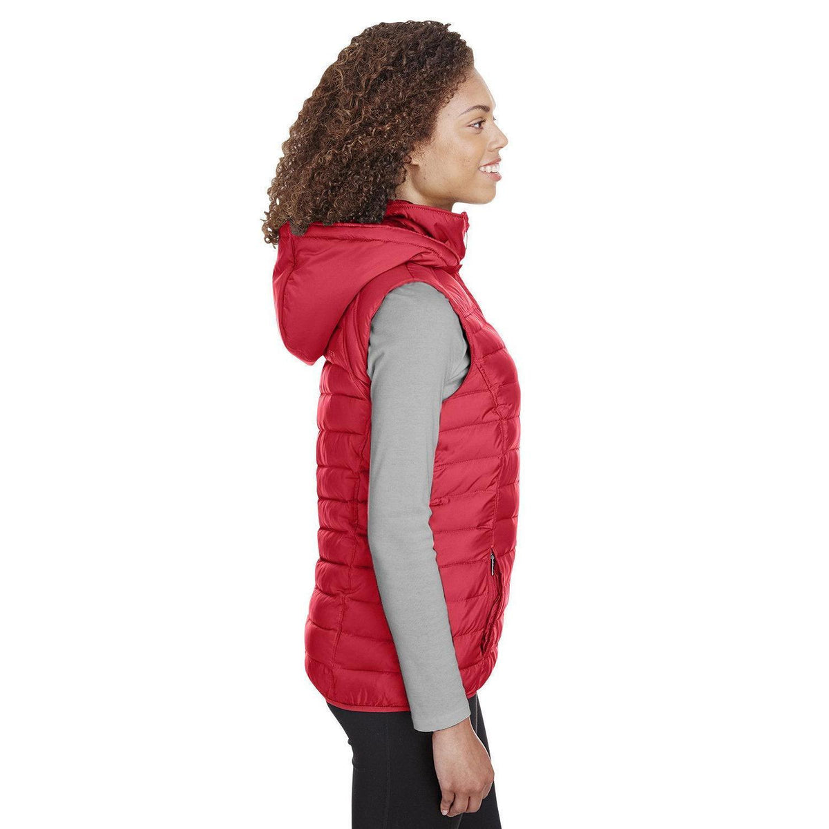 no-logo Spyder Women's Supreme Puffer Vest-Vests-Spyder-Thread Logic