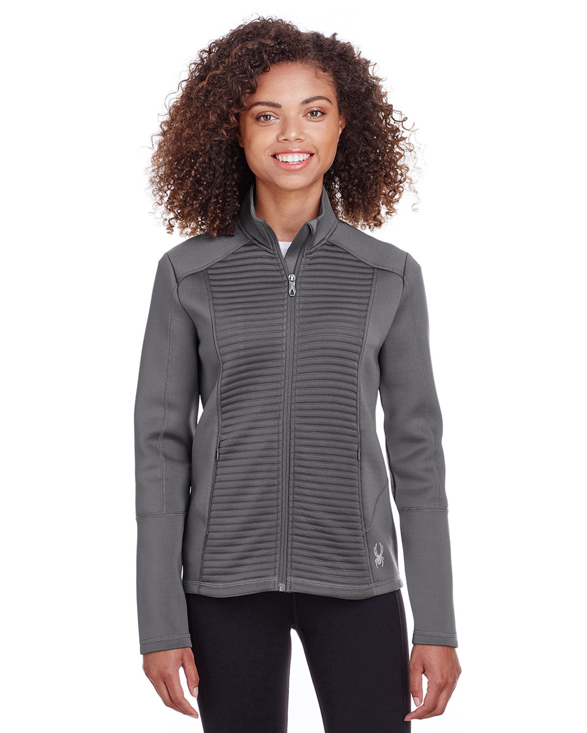 Spyder Ladies Venom Full-Zip Jacket-Ladies Jackets-Spyder-Polar-XS-Thread Logic