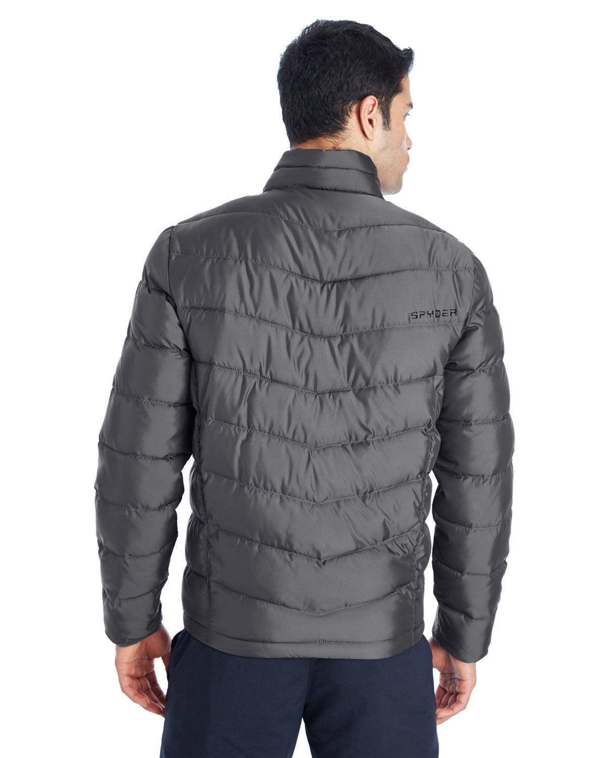 no-logo Spyder Pelmo Insulated Puffer Jacket-Men's Jackets-Spyder-Thread Logic