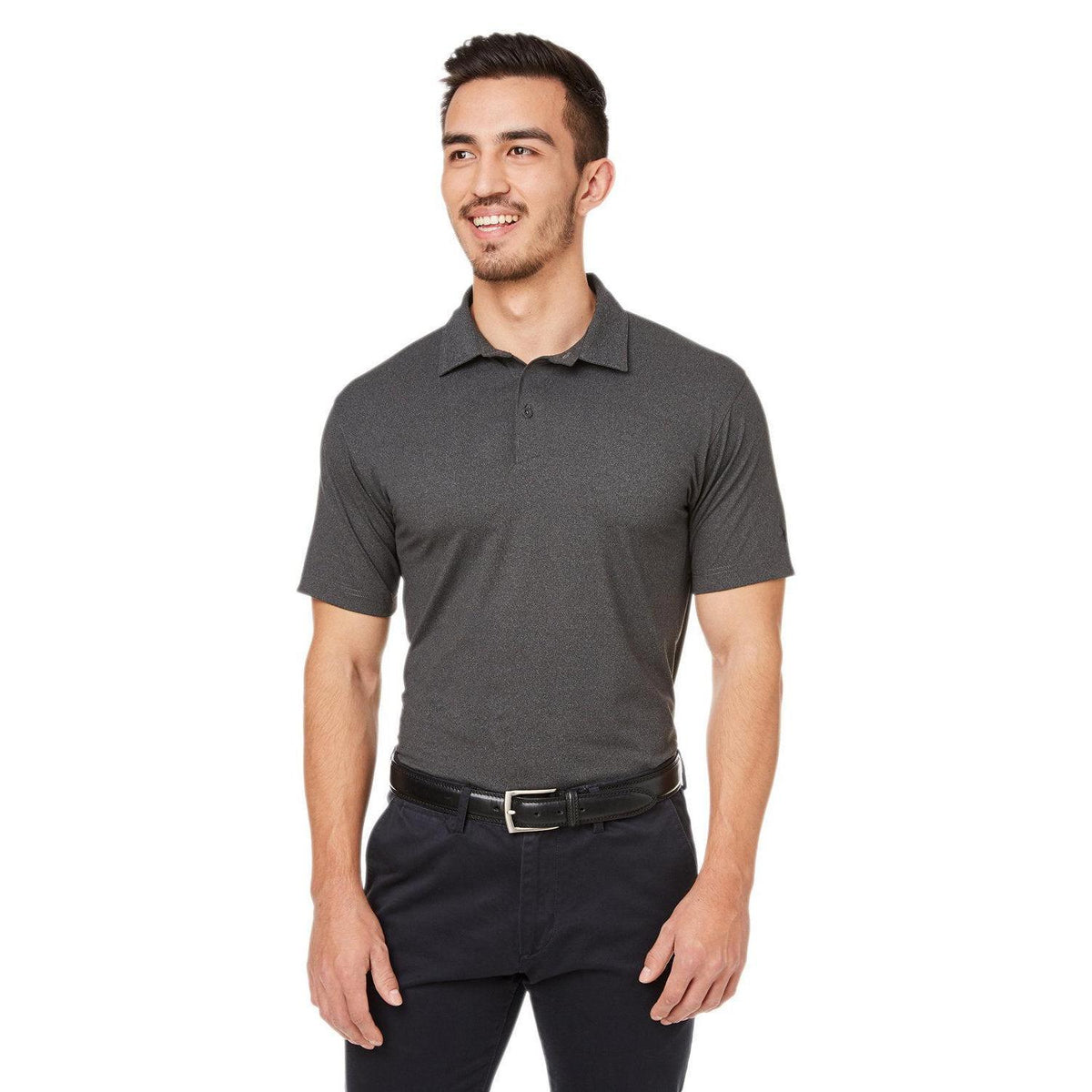 logo-left Spyder Spyre Polo-Men's Polos-Spyder-Black Frost-S-Thread Logic
