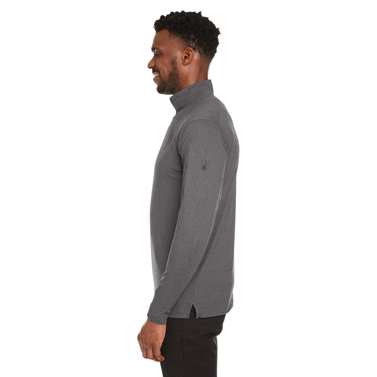 no-logo Spyder Spyre Quarter-Zip-Men's Layering-Spyder-Thread Logic