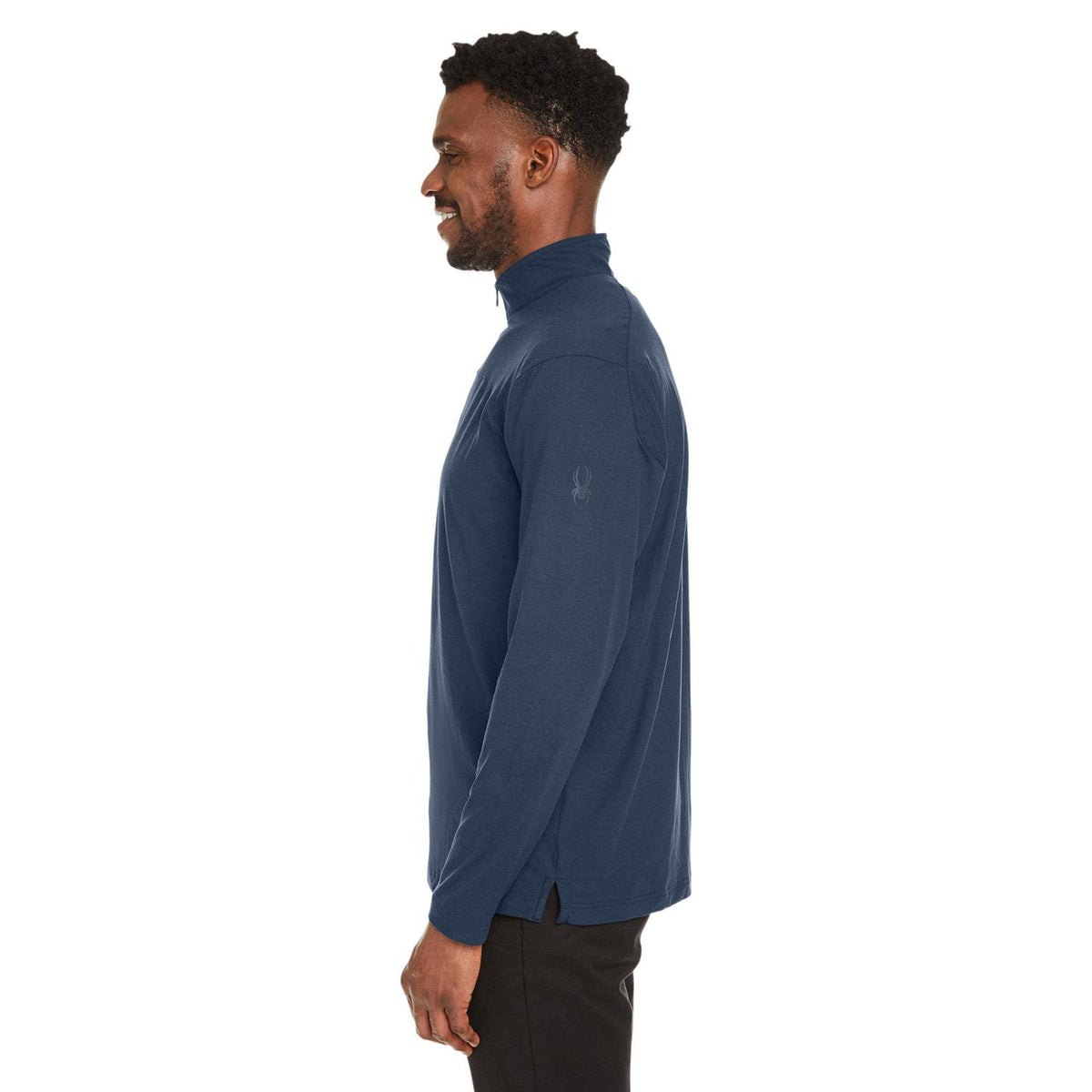 no-logo Spyder Spyre Quarter-Zip-Men's Layering-Spyder-Thread Logic