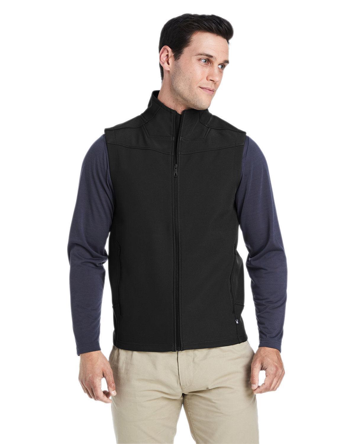 Spyder Touring Vest-Men's Layering-Spyder-Black-S-Thread Logic