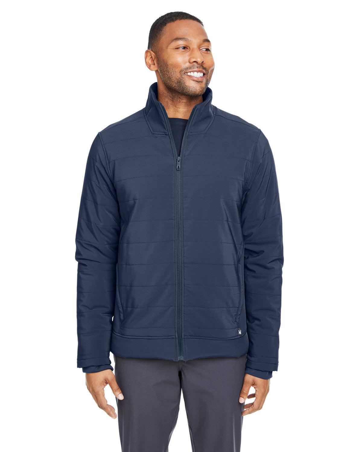 Spyder Transit Jacket-Men's Jackets-Spyder-Black-3XL-Thread Logic