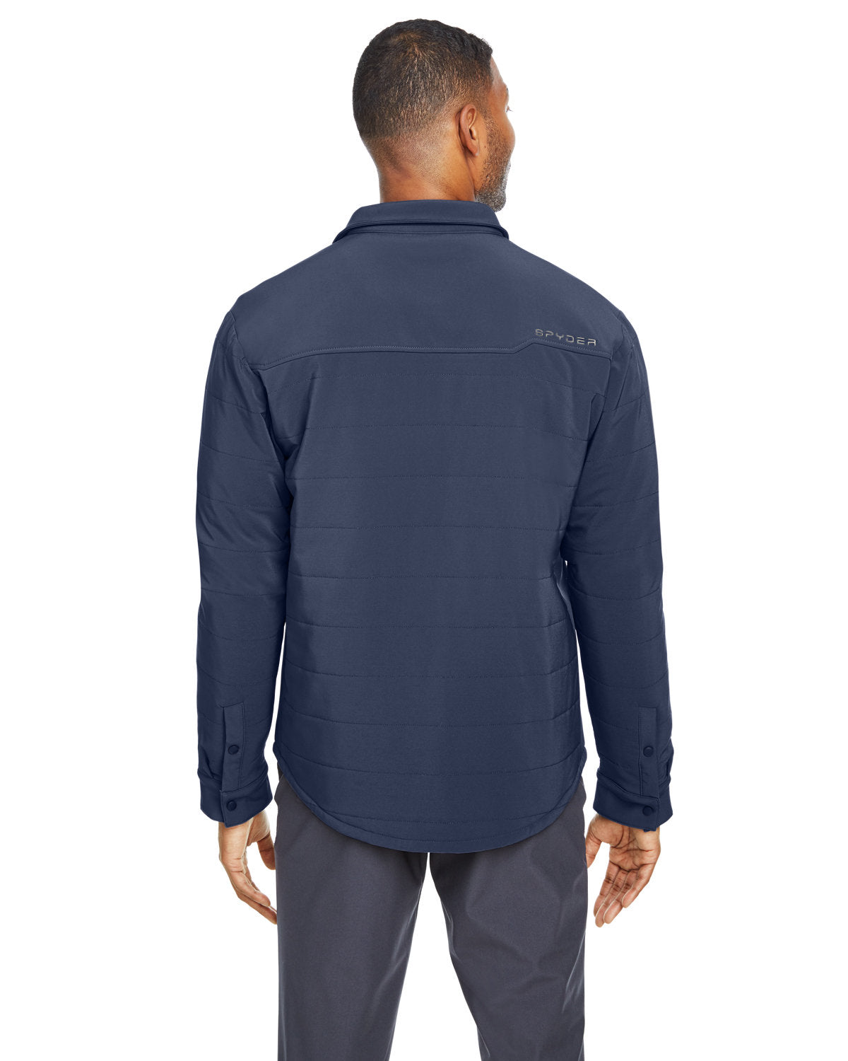 no-logo Spyder Transit Shirt Jacket-Men's Jackets-Spyder-Thread Logic