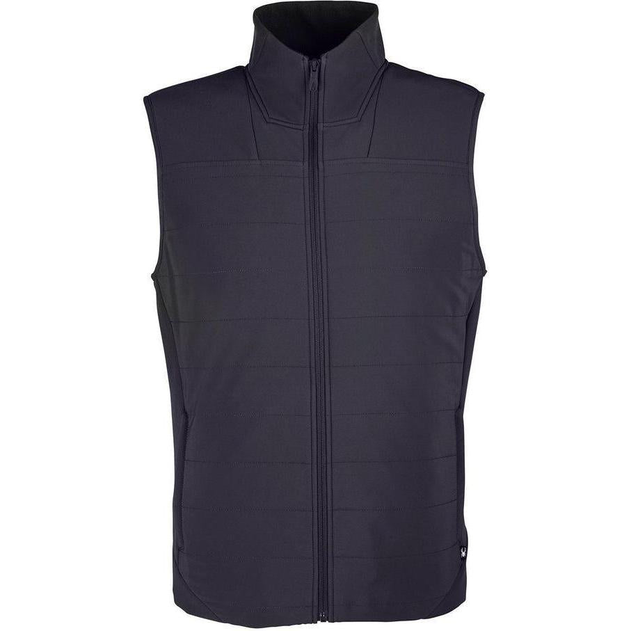 no-logo Spyder Transit Vest-Men's Layering-Spyder-Black-S-Thread Logic