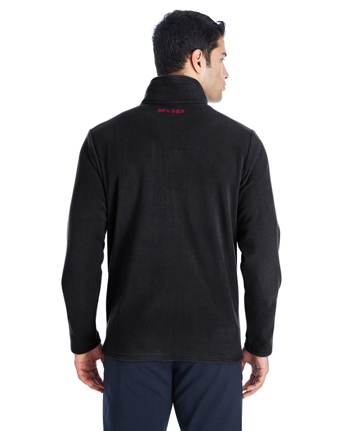 no-logo Spyder Transport Quarter-Zip Fleece Pullover-Men's Layering-Spyder-Thread Logic