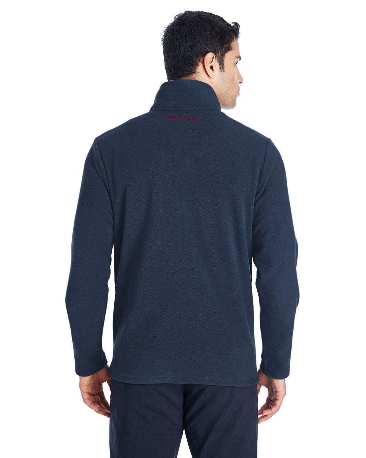 no-logo Spyder Transport Quarter-Zip Fleece Pullover-Men's Layering-Spyder-Thread Logic