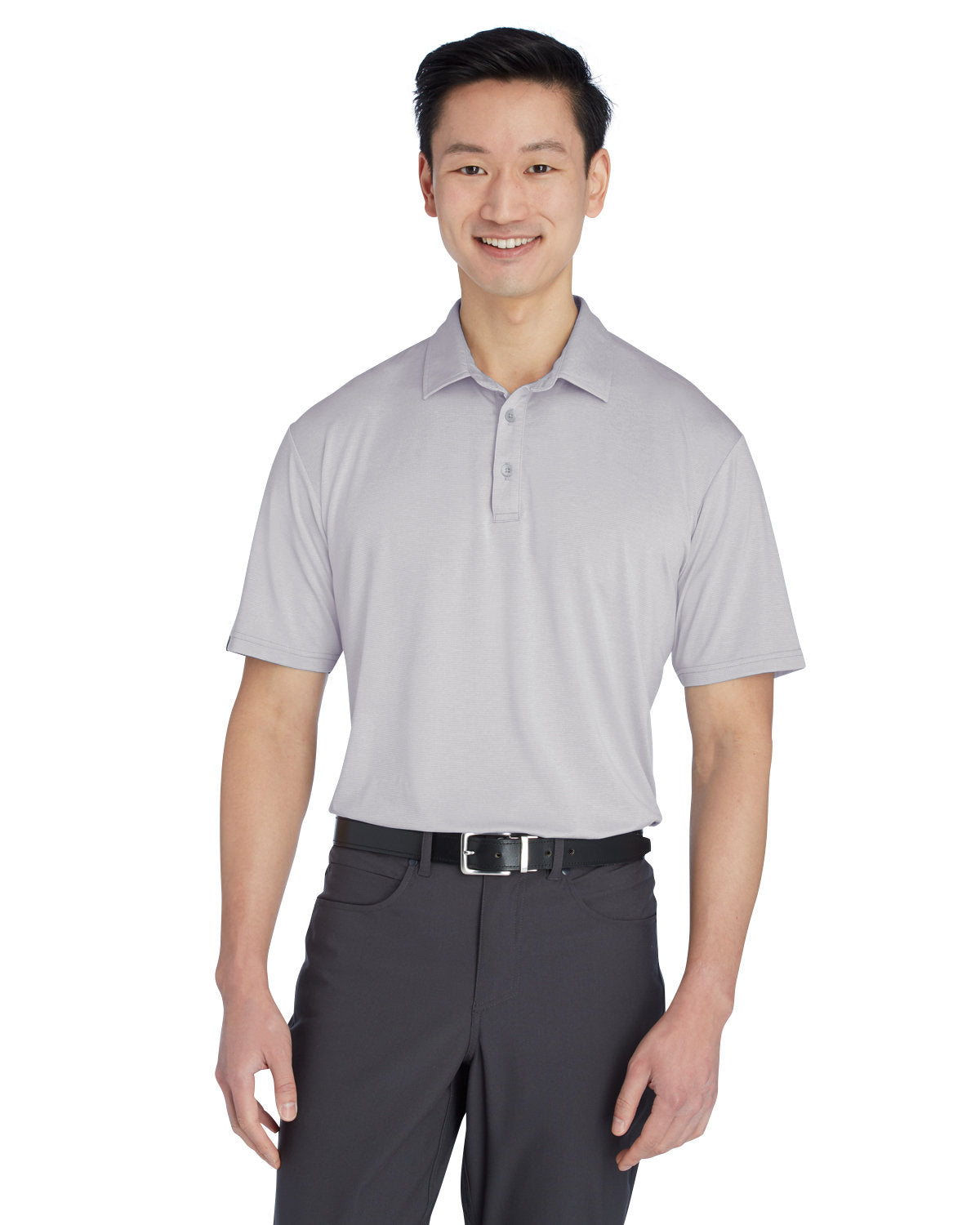 Swannies Parker Polo-Polos-Swannies Golf-Light Grey-S-Thread Logic