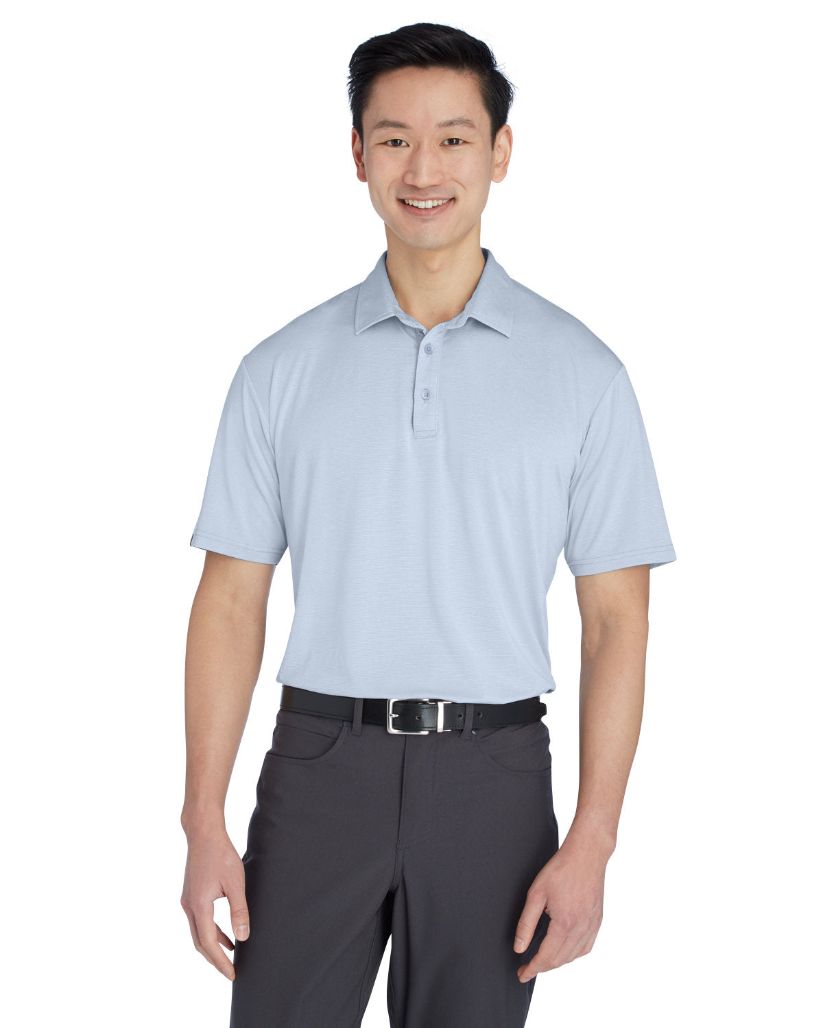 Swannies Parker Polo-Polos-Swannies Golf-Sky-S-Thread Logic