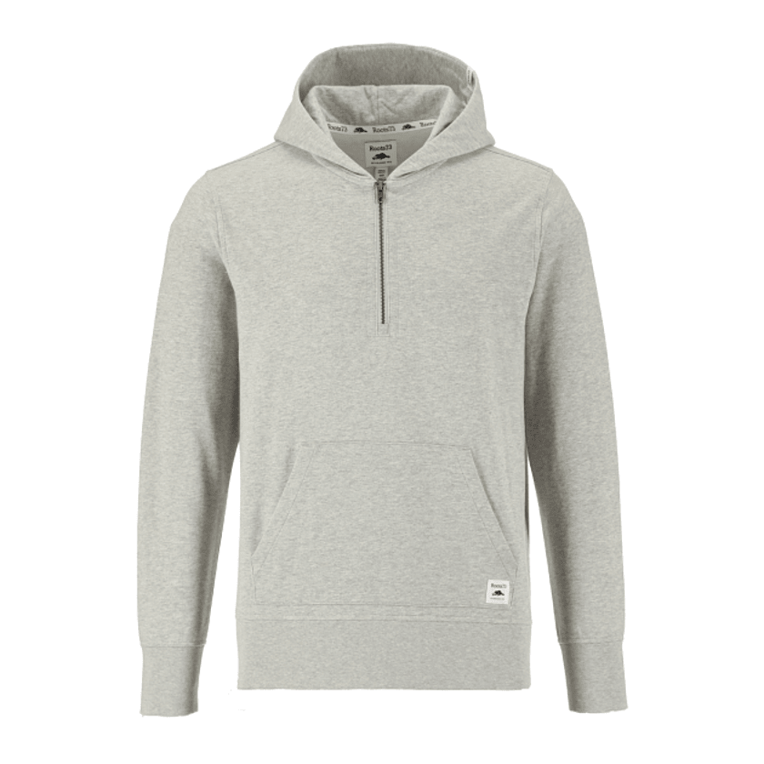 OUTLET-Roots73 Unisex Canmore Eco Quarter Zip Hoody