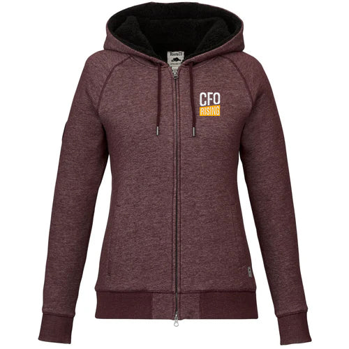 Roots73 Ladies Copperbay Full-Zip Hoody With Custom Embroidery | Thread ...