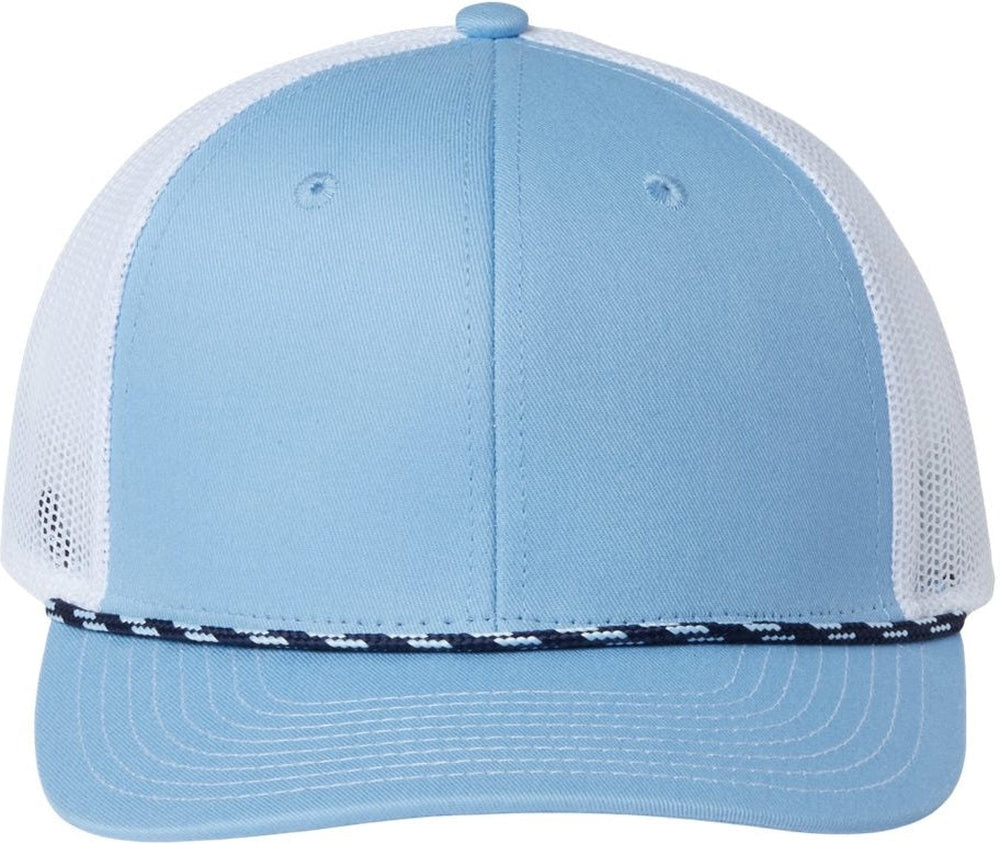 The Game Everyday Rope Trucker Cap-Apparel-The Game-Columbia Blue/ White-Adjustable-Thread Logic
