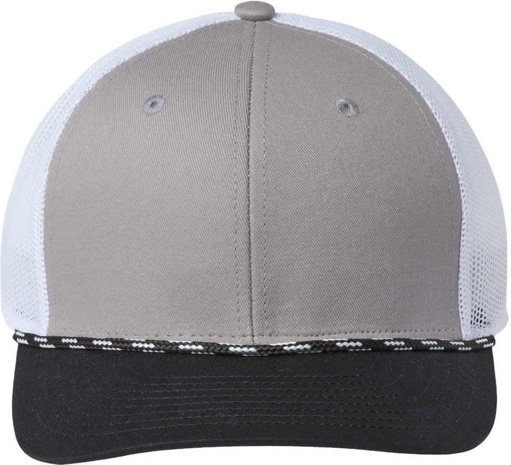 The Game Everyday Rope Trucker Cap-Apparel-The Game-Light Grey/ Black-Adjustable-Thread Logic