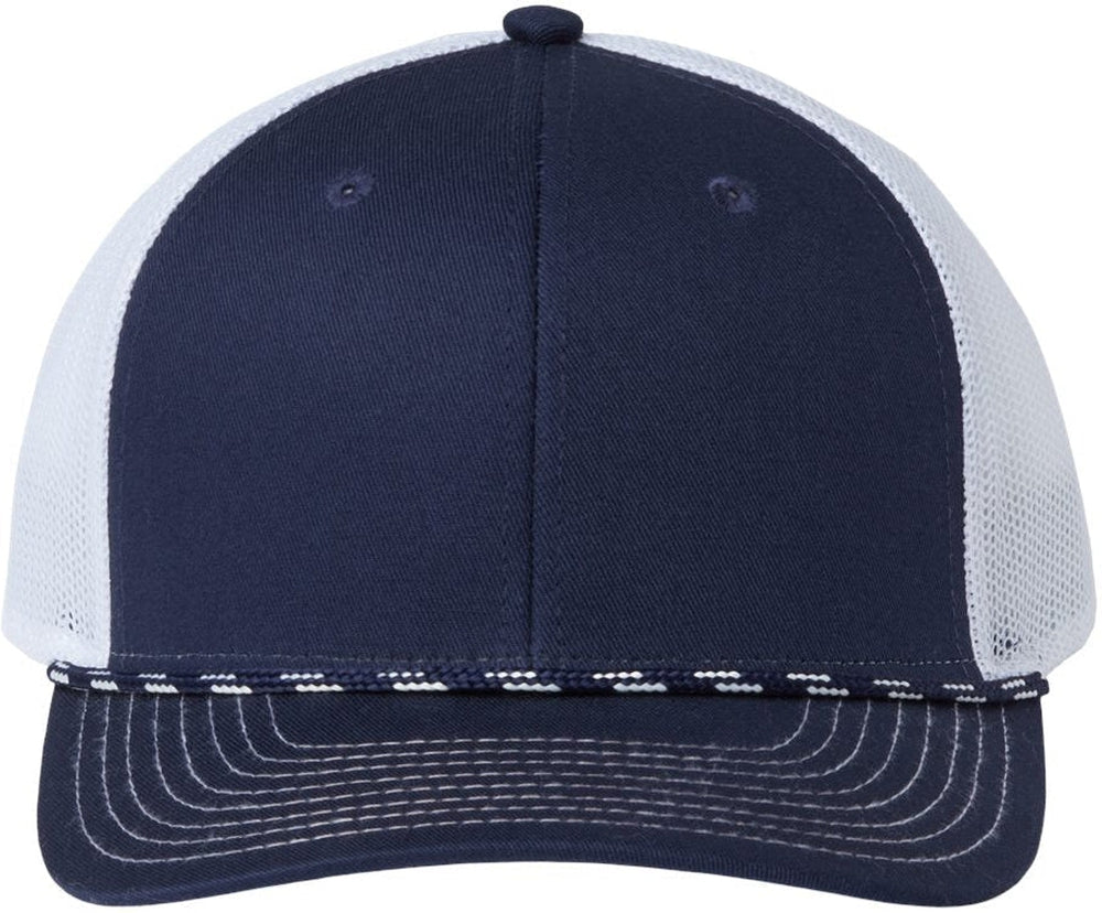 The Game Everyday Rope Trucker Cap-Apparel-The Game-Navy/ White-Adjustable-Thread Logic