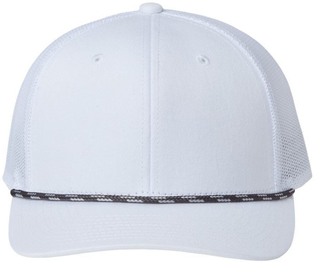 The Game Everyday Rope Trucker Cap-Apparel-The Game-White/ White-Adjustable-Thread Logic