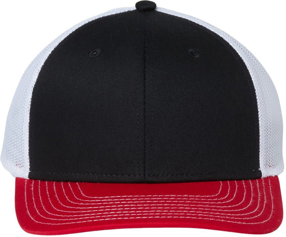 The Game Everyday Trucker Cap-Apparel-The Game-Black/ Red/ White-Adjustable-Thread Logic