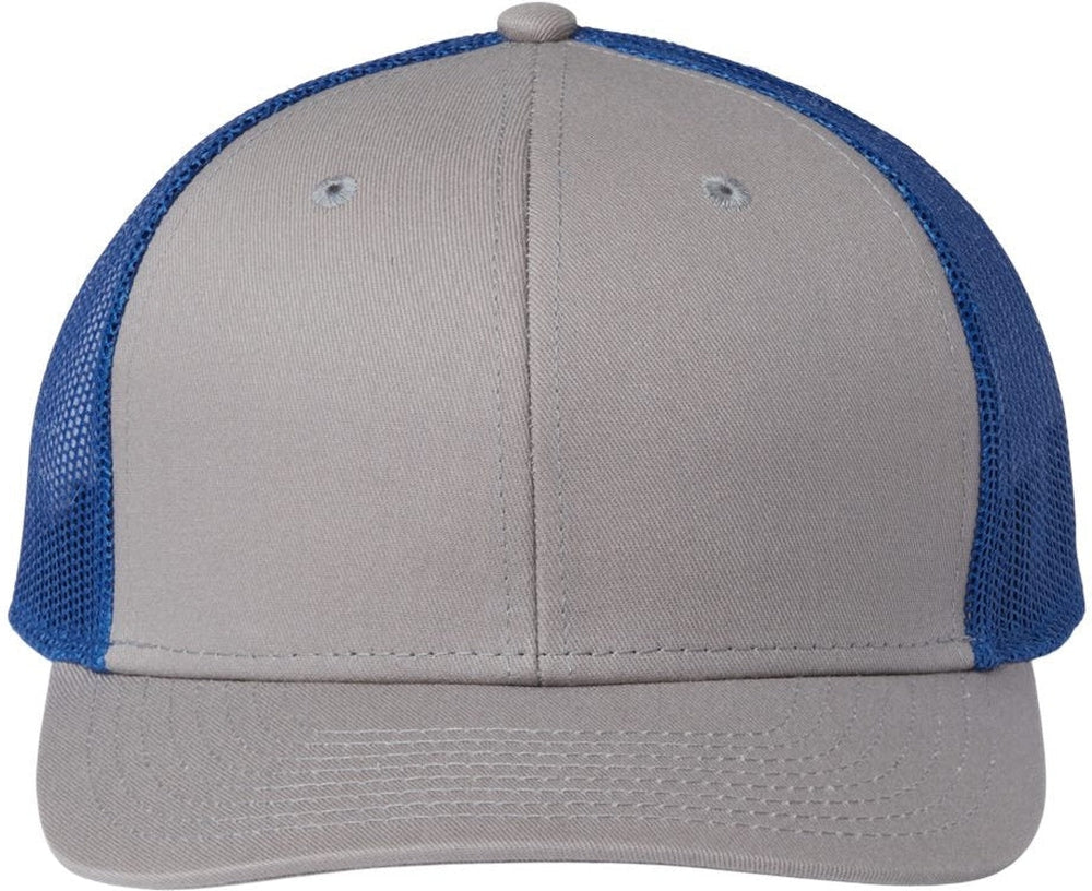 The Game Everyday Trucker Cap-Apparel-The Game-Grey/ Royal-Adjustable-Thread Logic
